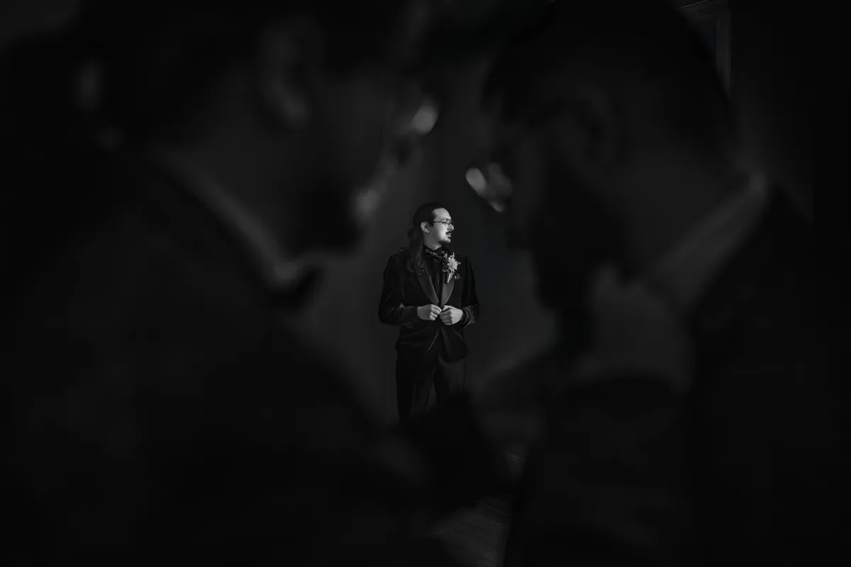 Wedding day coverage by George Pompilio
