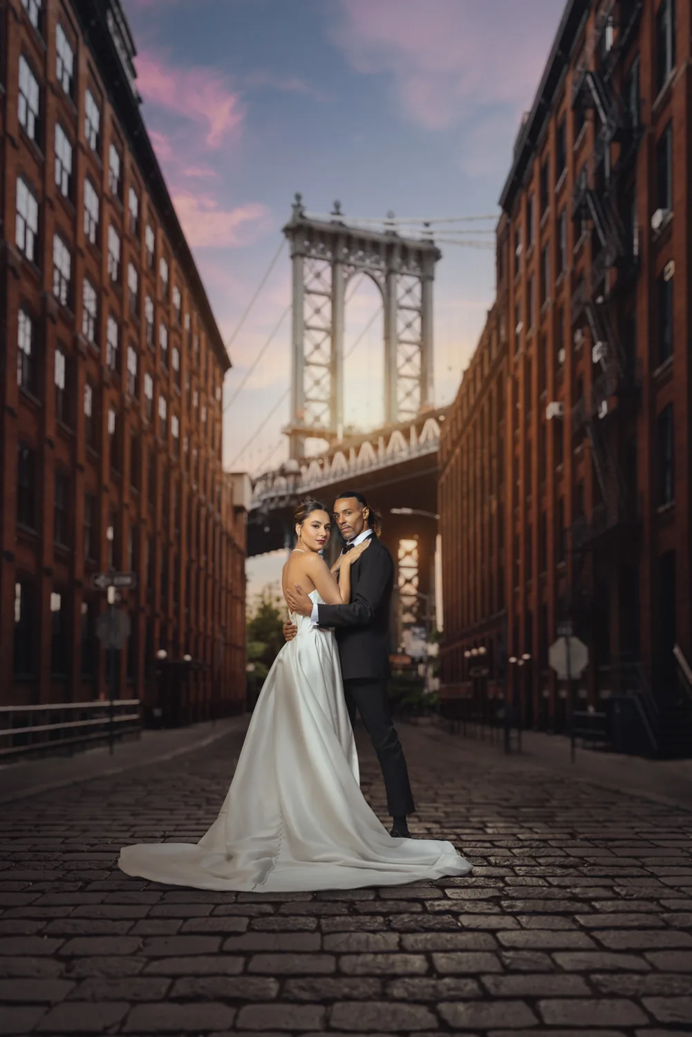 Wedding at DUMBO, Brooklyn — George Pompilio Photography