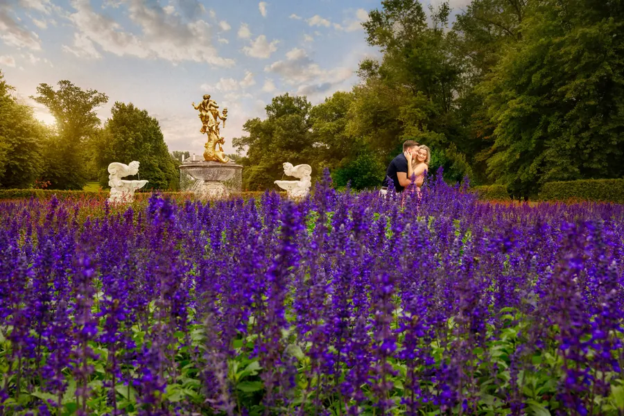 Engagement session at Nemours Estate &mdash; George Pompilio Photography