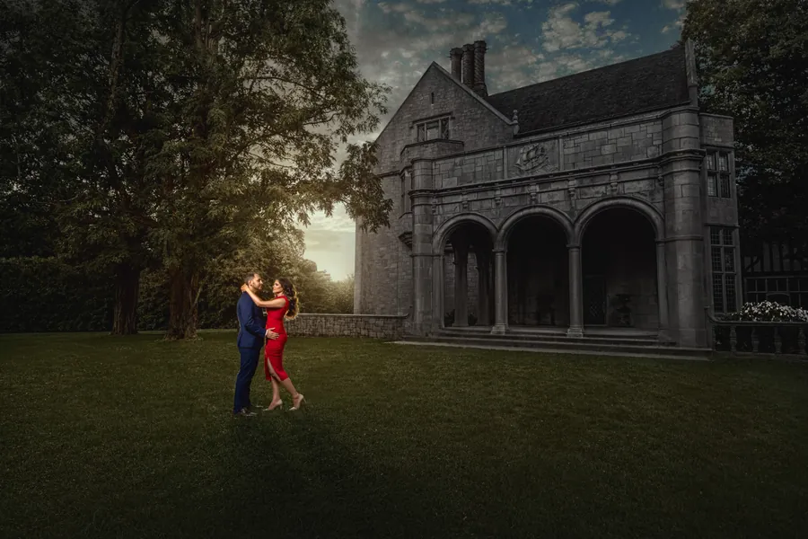Engagement session at Planting Fields Arboretum on Long Island &mdash; George Pompilio Photography