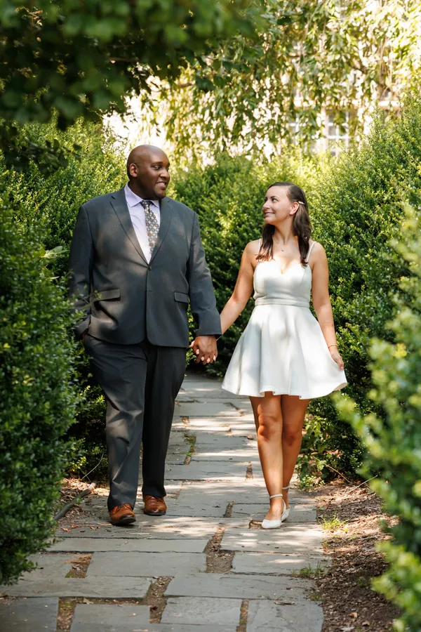 Engagement session at Planting Fields Arboretum on Long Island &mdash; George Pompilio Photography