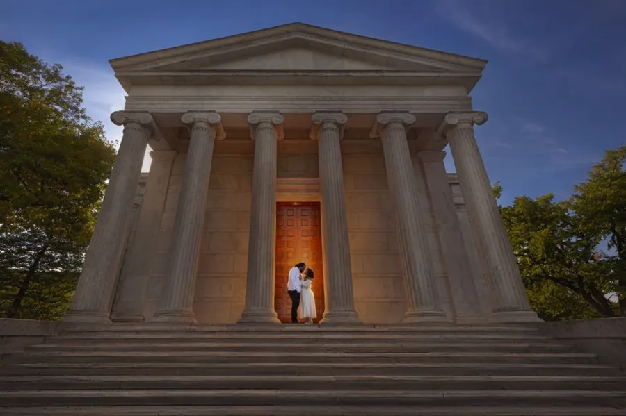 Engagement session at Princeton University in New Jersey &mdash; George Pompilio Photography