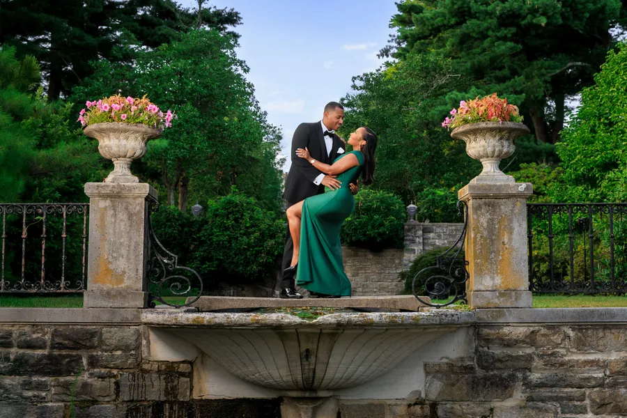 Engagement session at Skyland Manor at Ringwood State Park, NJ &mdash; George Pompilio Photography