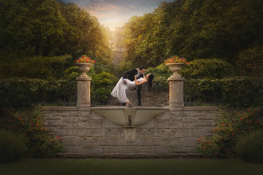 Engagement session at Skyland Manor at Ringwood State Park, NJ &mdash; George Pompilio Photography