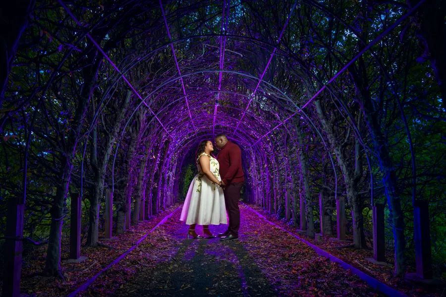 Engagement session at Snug Harbor on Staten Island &mdash; George Pompilio Photography