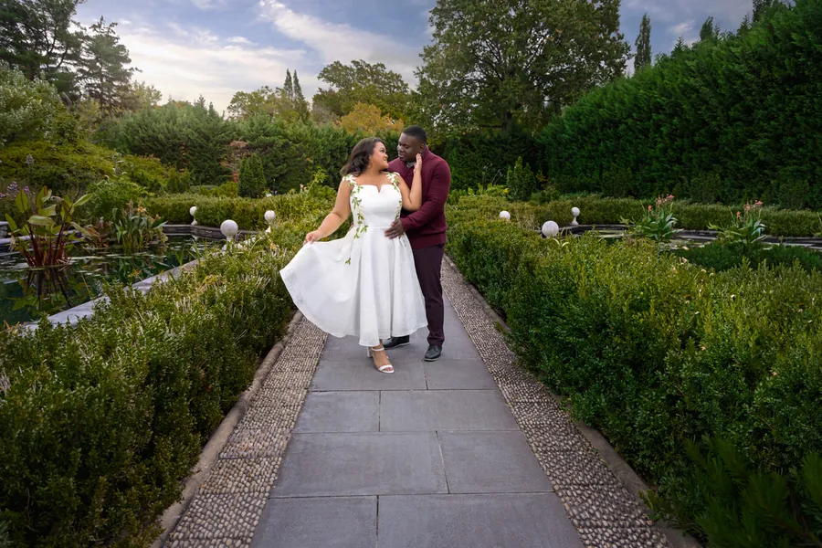 Engagement session at Snug Harbor on Staten Island &mdash; George Pompilio Photography