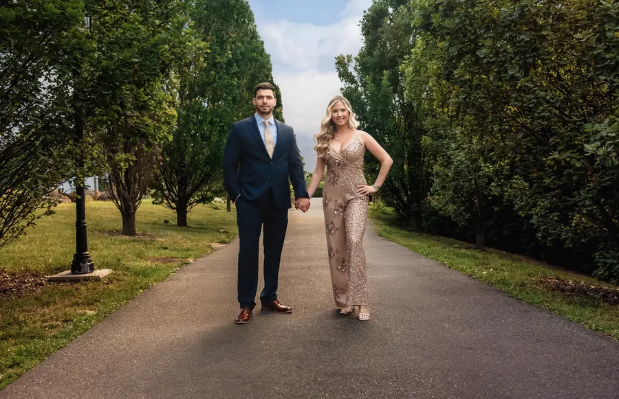 Engagement session at Snug Harbor on Staten Island &mdash; George Pompilio Photography