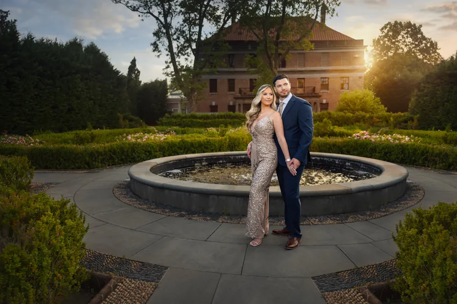 Engagement session at Snug Harbor on Staten Island &mdash; George Pompilio Photography