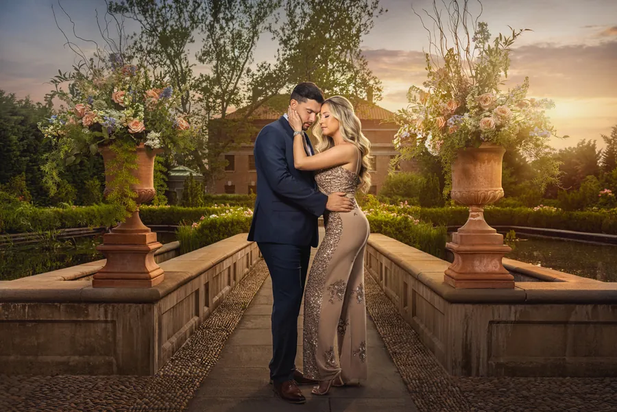 Engagement session at Snug Harbor on Staten Island &mdash; George Pompilio Photography