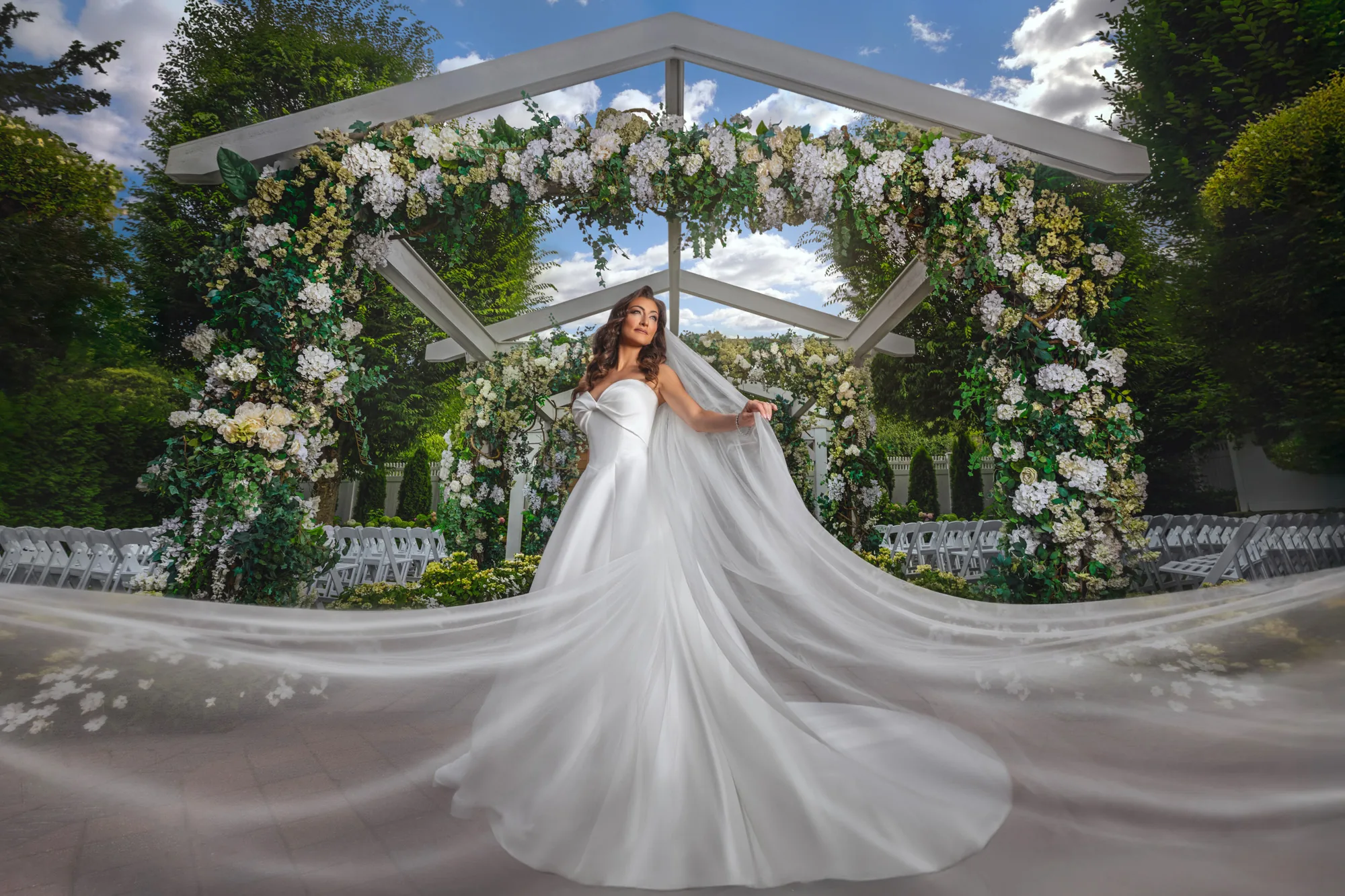 Wedding photography at Watermill Caterers, Smithtown NY — George Pompilio Photography