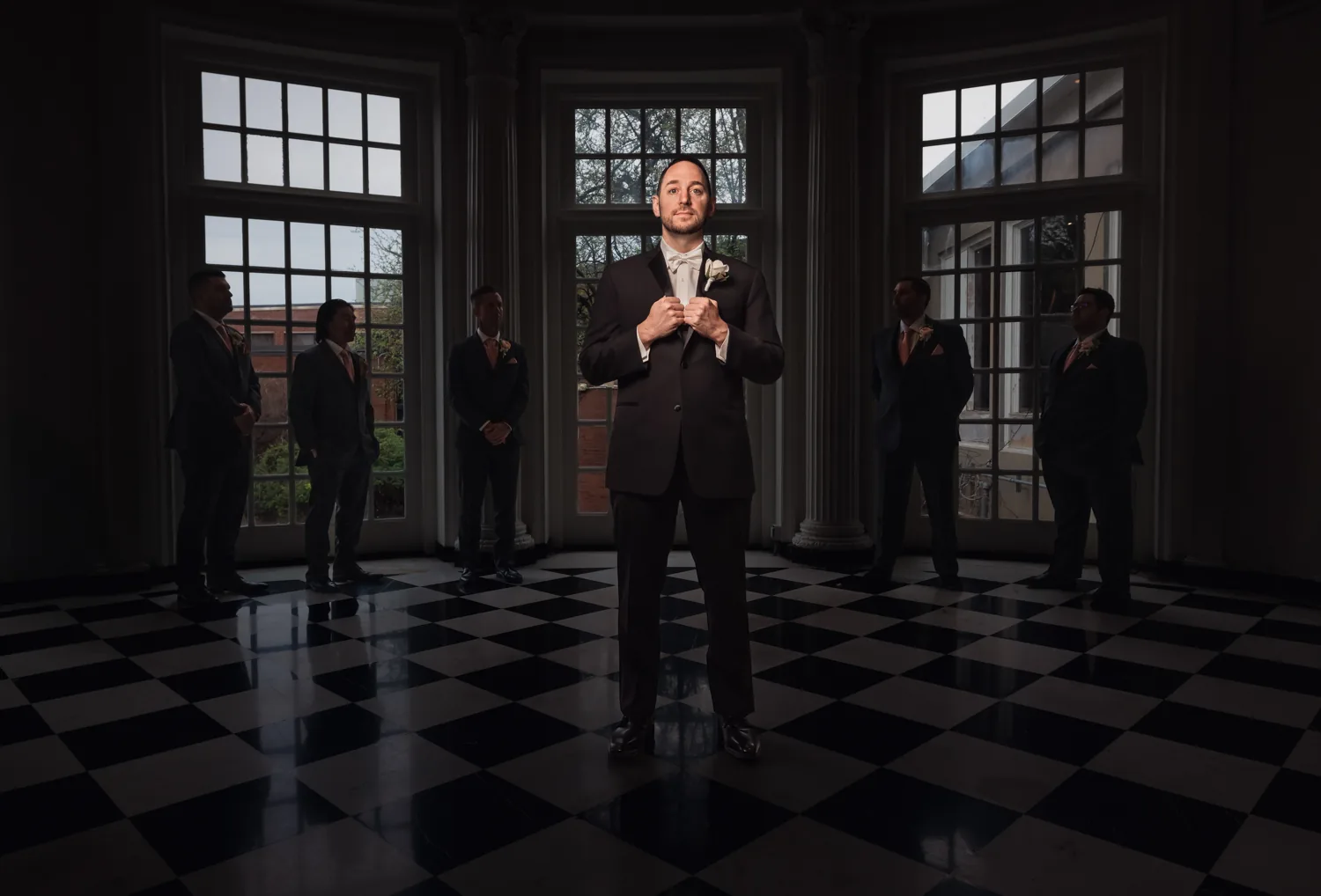 Danielle and Sal wedding at the Mansion at Glen Cove, Long Island NY — George Pompilio Photography