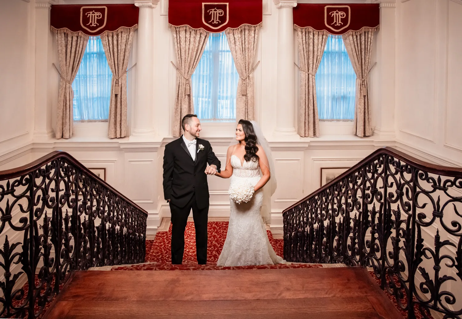 Danielle and Sal wedding at the Mansion at Glen Cove, Long Island NY — George Pompilio Photography