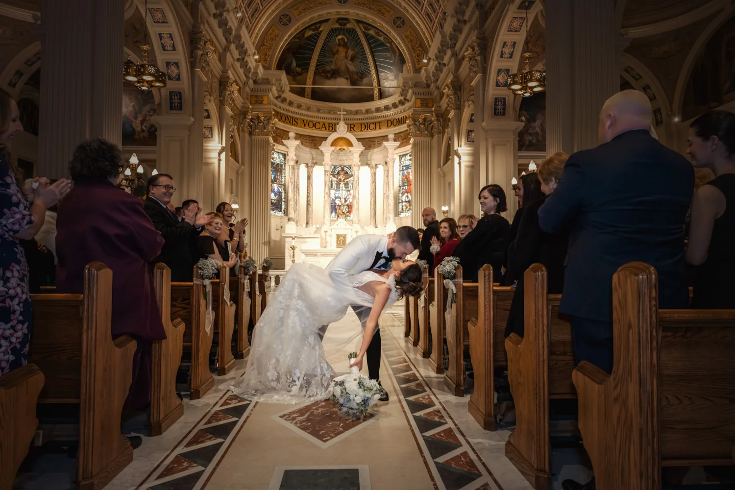 Crystal Point Yacht Club wedding photo by George Pompilio Photography — image 8