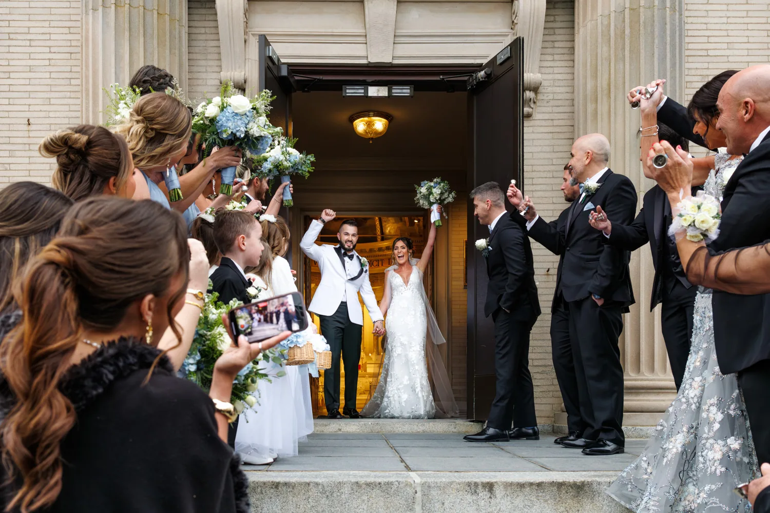 Crystal Point Yacht Club wedding photo by George Pompilio Photography — image 9
