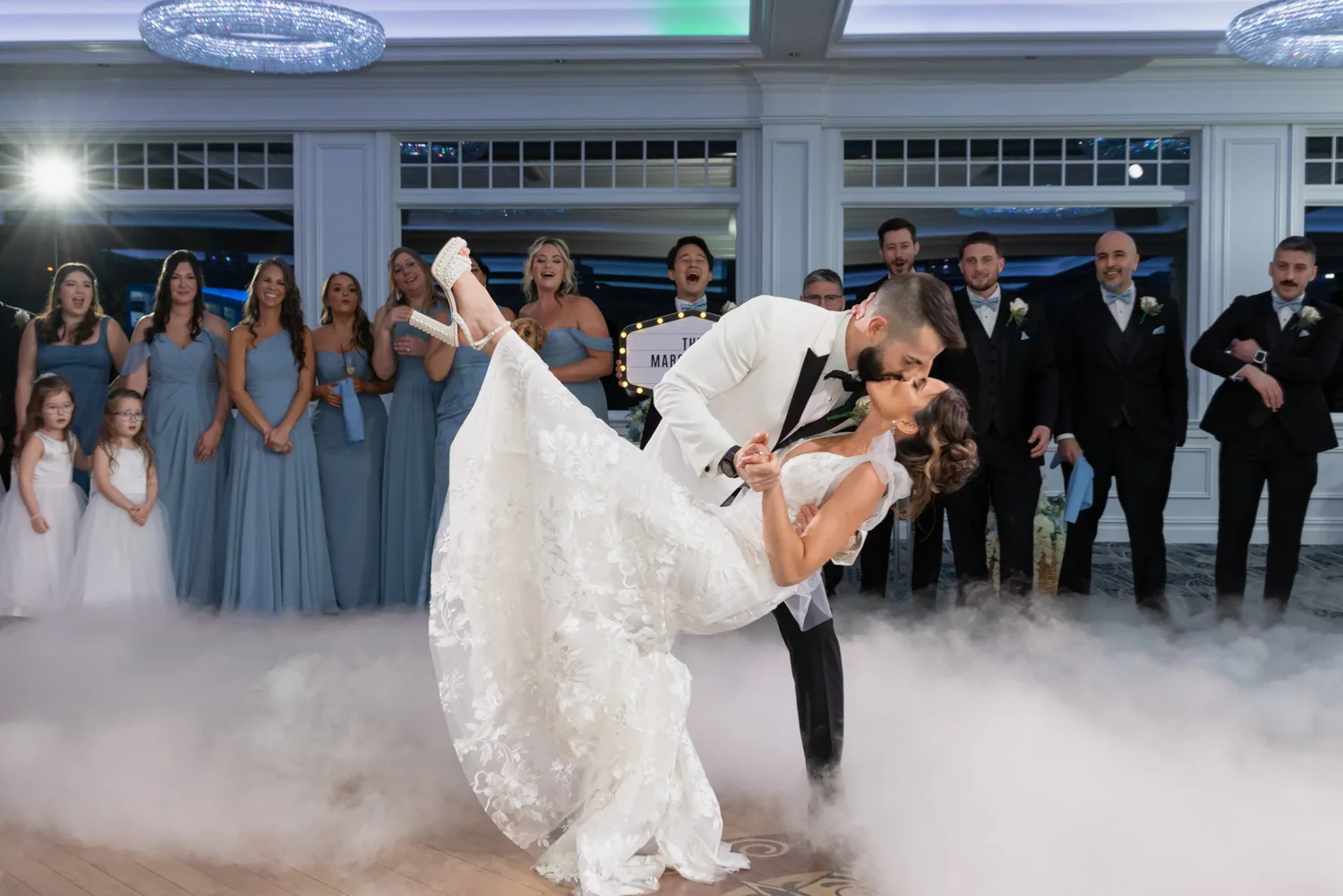 Crystal Point Yacht Club wedding photo by George Pompilio Photography — image 15