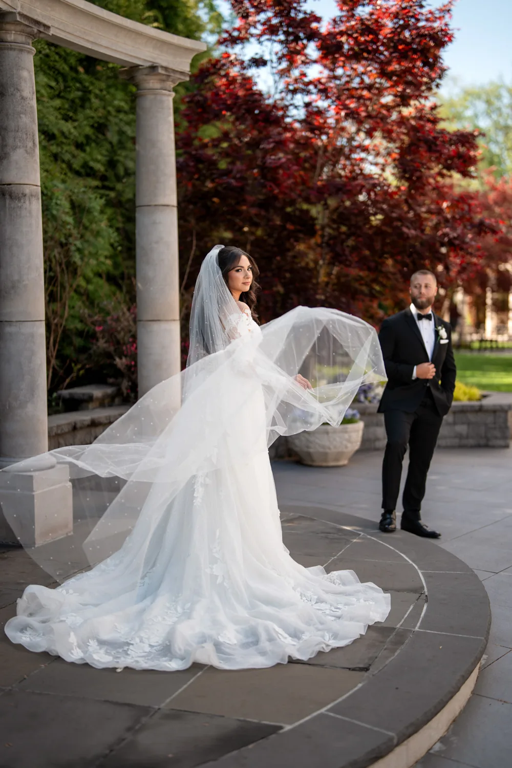 Estate at Florentine Gardens wedding photo by George Pompilio Photography — image 4