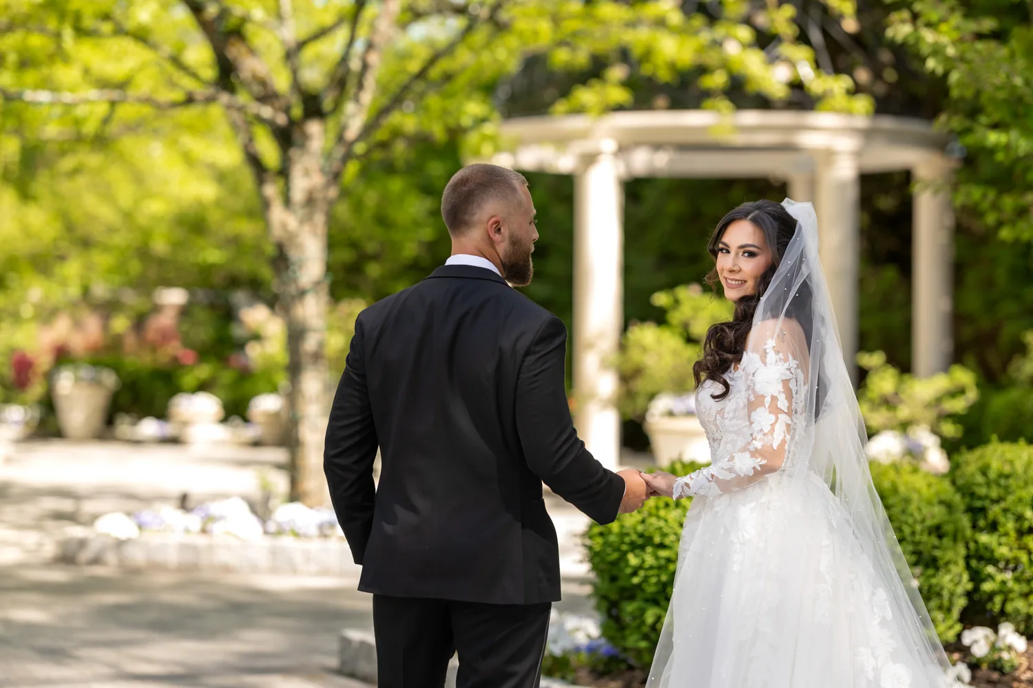 Estate at Florentine Gardens wedding photo by George Pompilio Photography — image 18