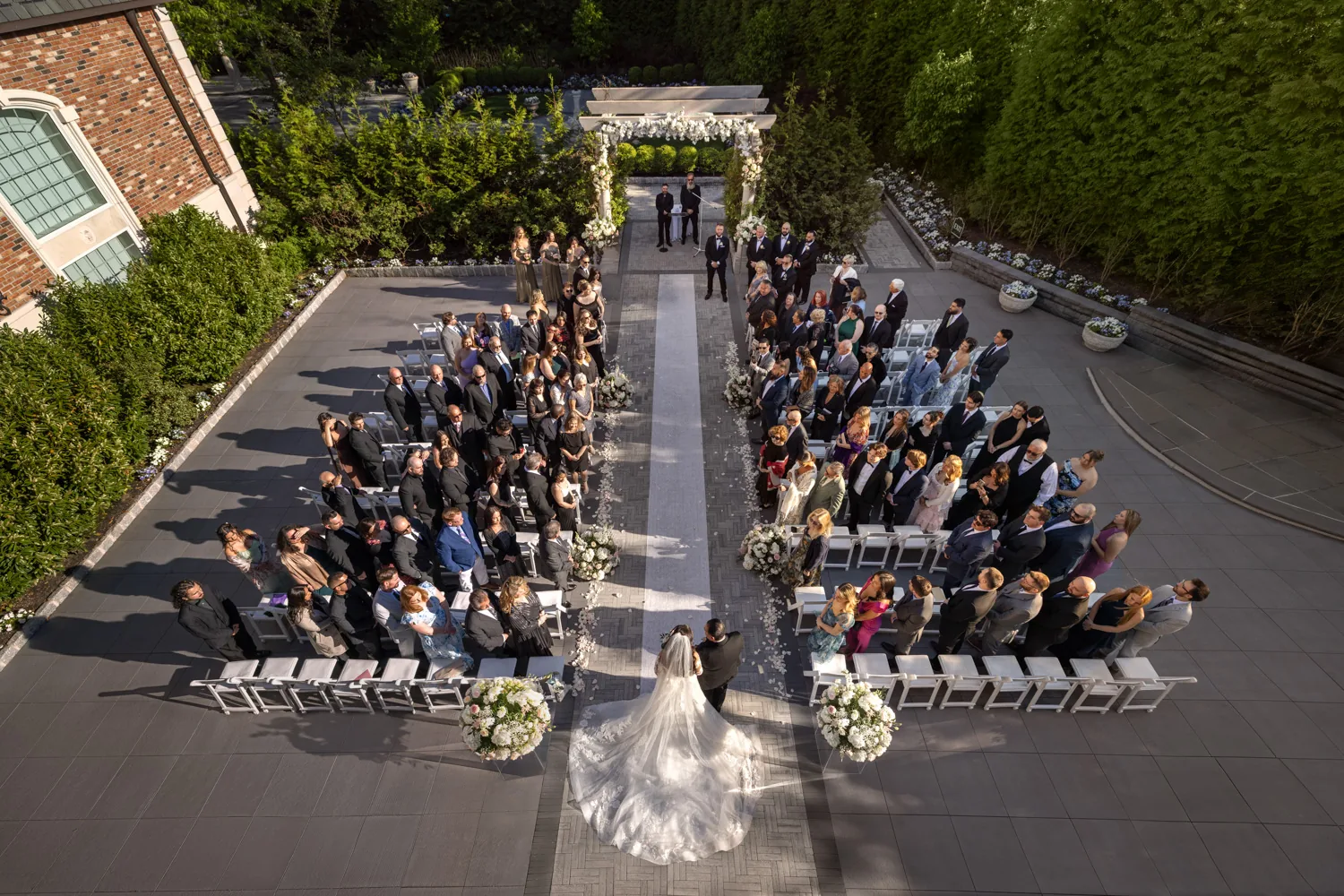 Estate at Florentine Gardens wedding photo by George Pompilio Photography — image 24