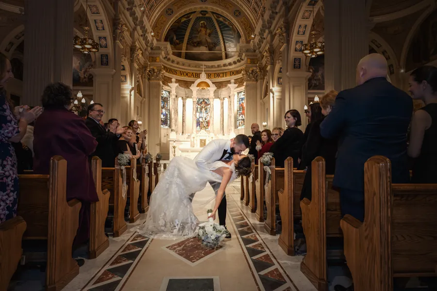 A candid, unposed wedding moment &mdash; George Pompilio Photography