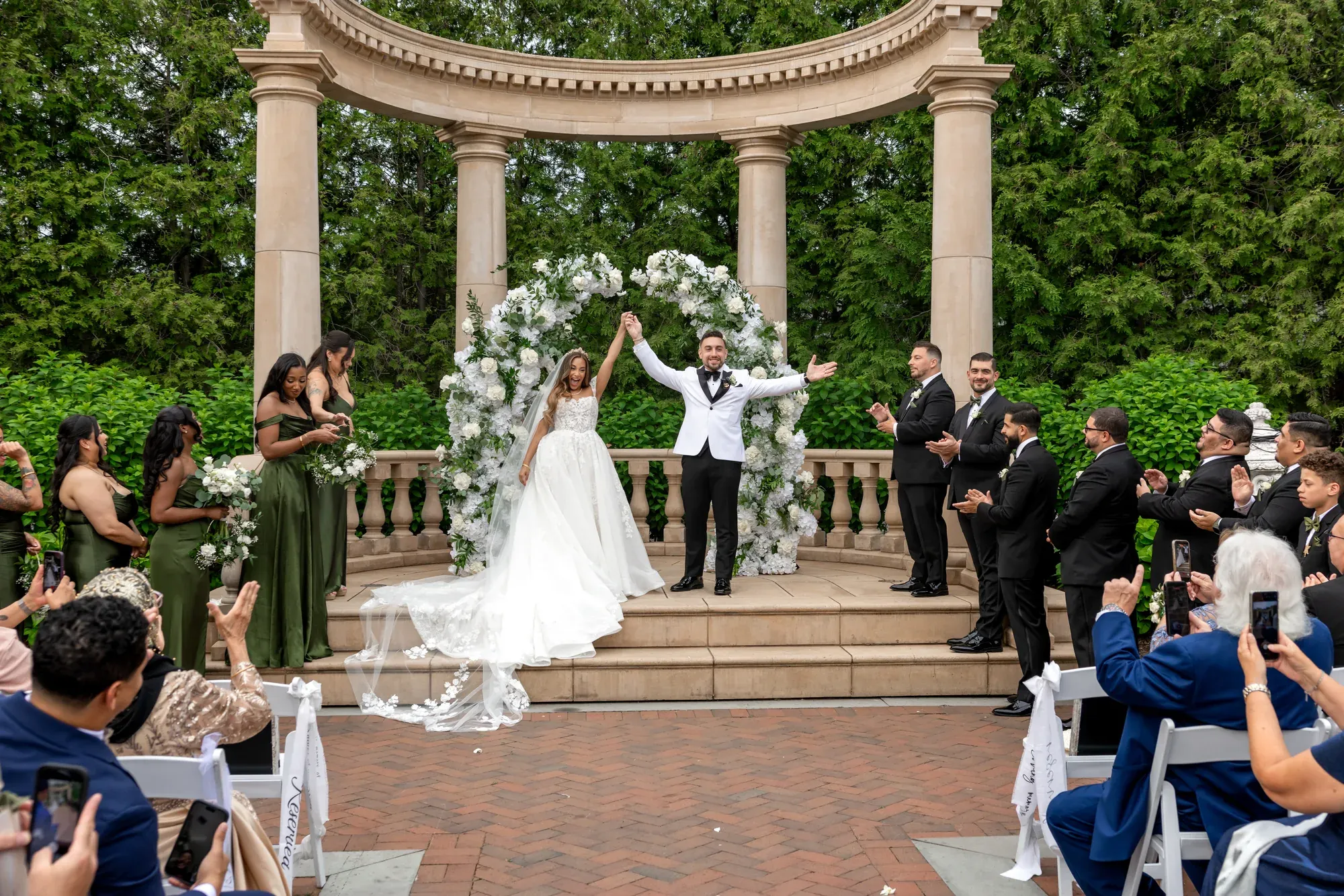 Zahra and Joe's wedding at The Rockleigh in Rockleigh, New Jersey — photo 16 by George Pompilio Photography