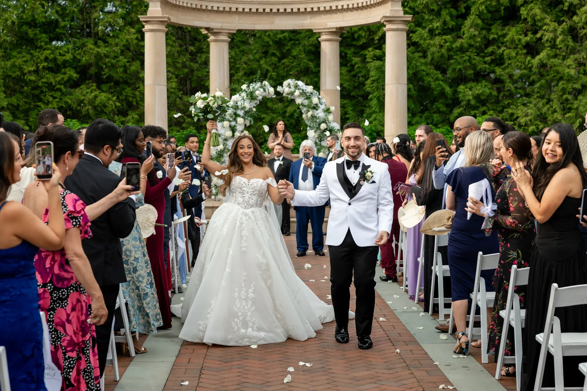 Zahra and Joe's wedding at The Rockleigh in Rockleigh, New Jersey — photo 17 by George Pompilio Photography