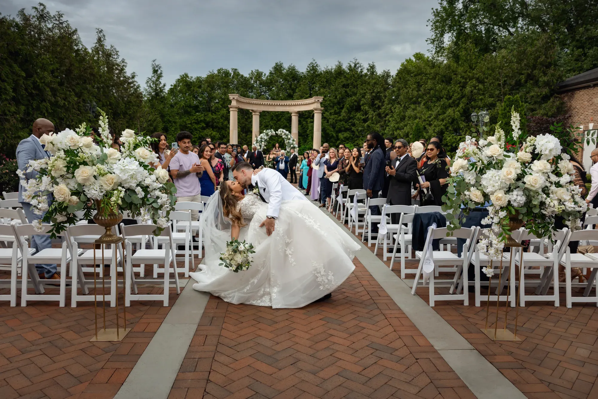 Zahra and Joe's wedding at The Rockleigh in Rockleigh, New Jersey — photo 18 by George Pompilio Photography