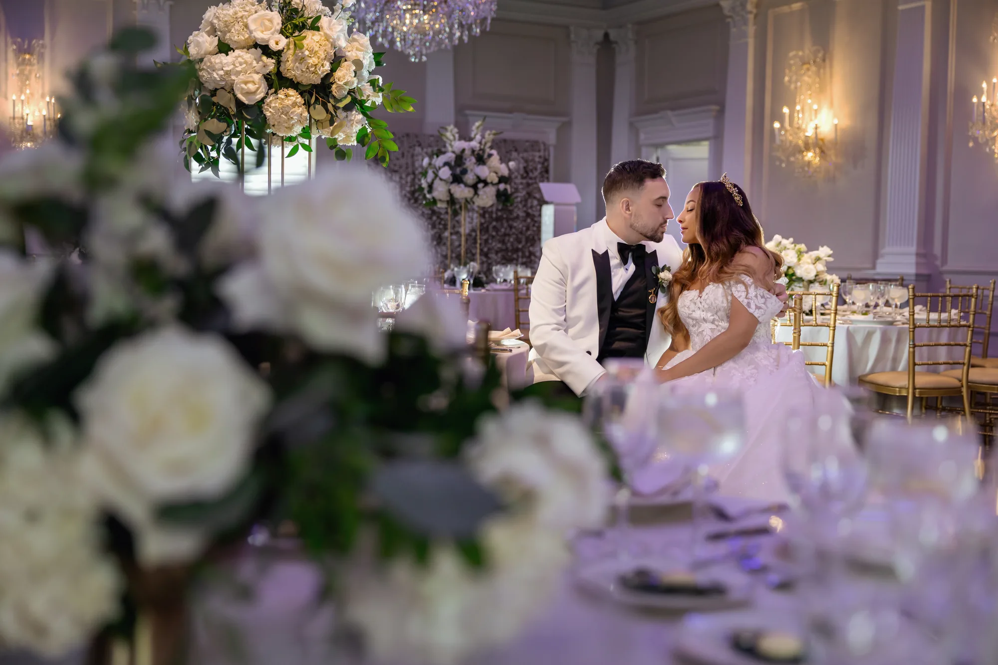 Zahra and Joe's wedding at The Rockleigh in Rockleigh, New Jersey — photo 19 by George Pompilio Photography